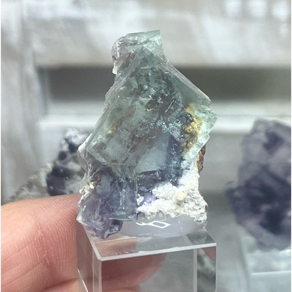 Yindu Mine Fluorite on Stand - Picture 6 of 13